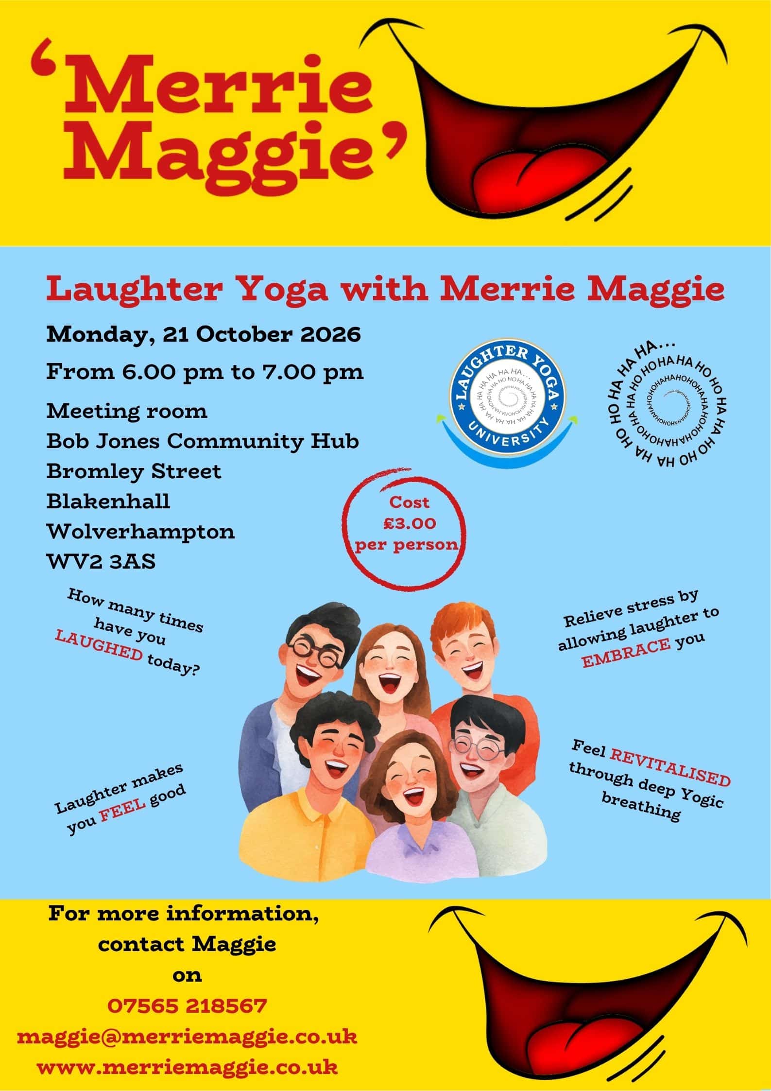 21-10-26 Merrie Maggie Poster - Wolverhampton